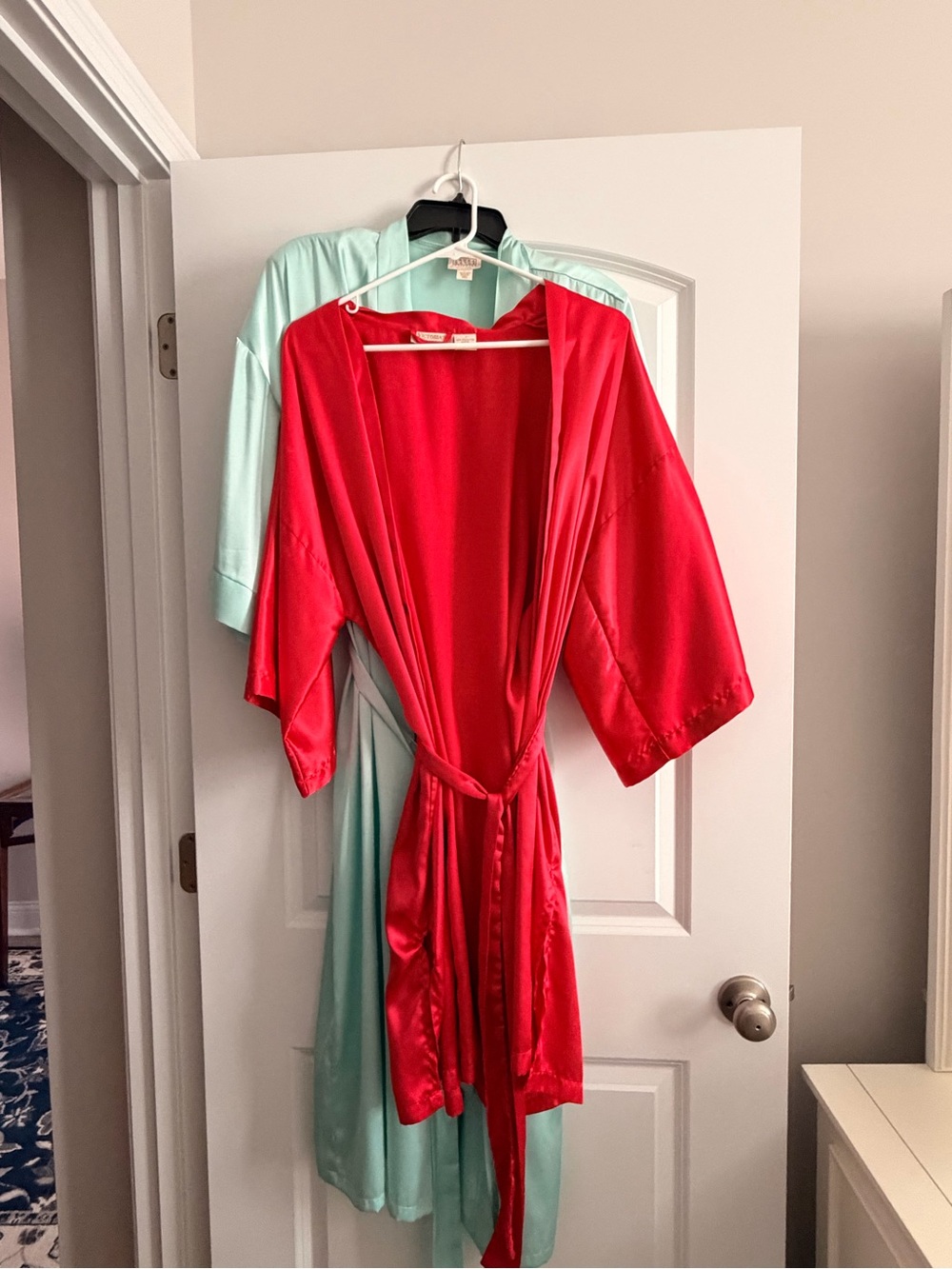 Silky Women's Robe - Lightweight Satin Bathrobe